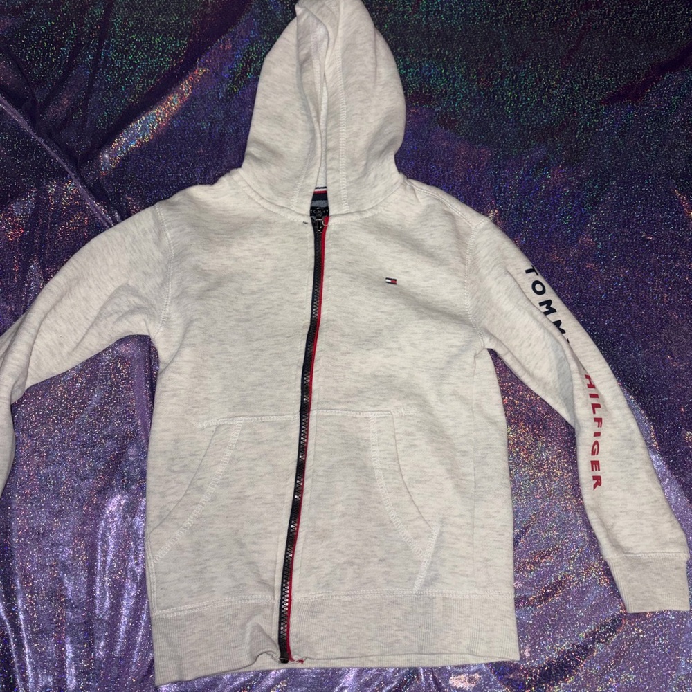 Boys Tommy Hilfiger Zip Up Hoodie